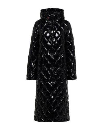 Perfect Moment Duvet Quilted Down Ski Coat - Black