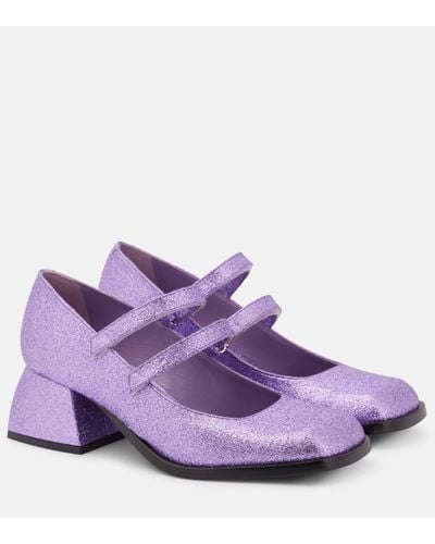 NODALETO Bulla Bacara Court Shoes - Purple