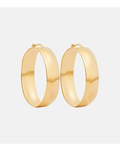 Jil Sander Hoop Earrings - Metallic