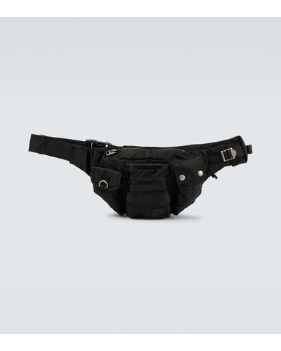 Sacai X Porter Nylon Belt Bag - Black