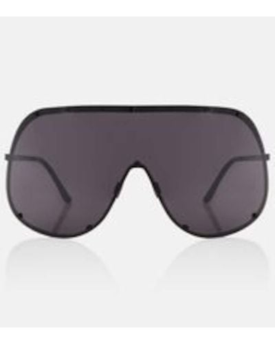 Rick Owens Flat-brow Sunglasses - Gray