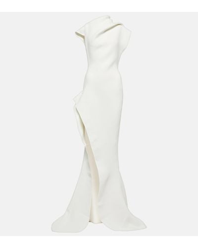 Maticevski Robe longue Victoire - Blanc