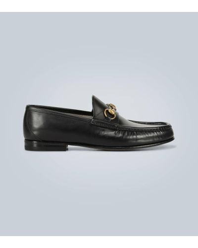 Gucci Roos Classic Horse Bit Loafer - Black