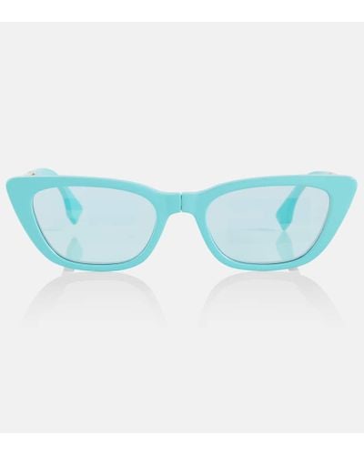 Fendi Cat-Eye-Sonnenbrille - Blau