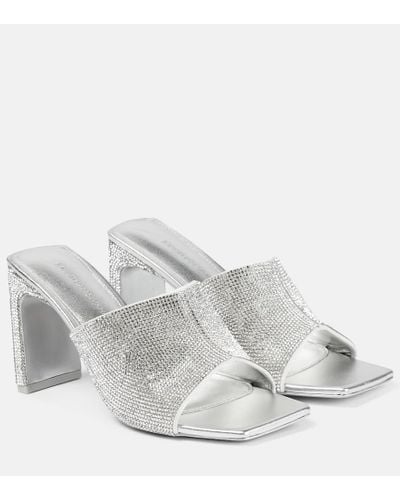 Jonathan Simkhai Asia Crystal-embellished Sandals - White