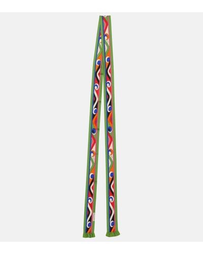Emilio Pucci Foulard in seta con stampa - Multicolore