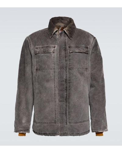 NOTSONORMAL Grind Cotton Canvas Jacket - Gray
