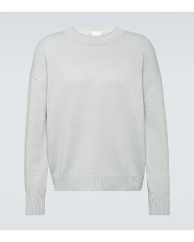 Allude Cashmere Sweater - White
