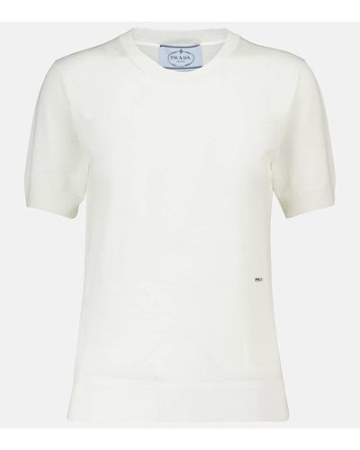 Prada Jersey de lana - Blanco