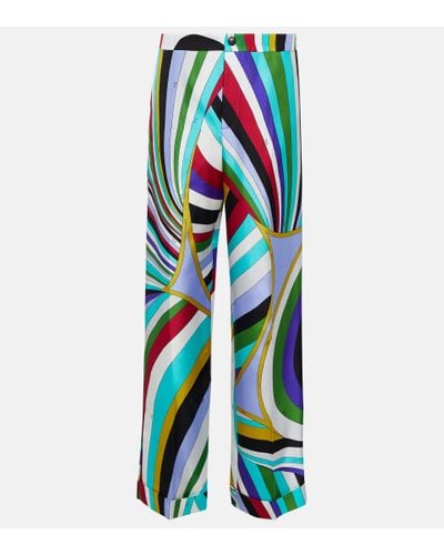 Emilio Pucci Straight-leg pants for Women | Online Sale up to 81