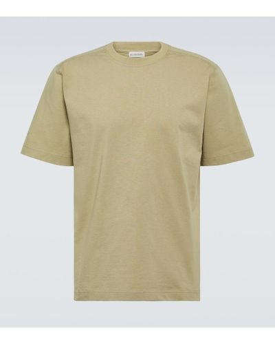 Burberry T-Shirt aus Baumwoll-Jersey - Grün