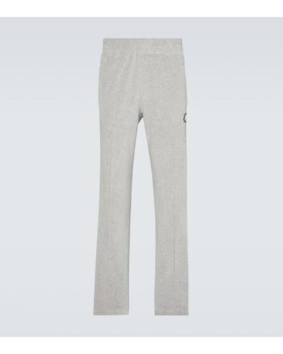 Moncler Genius X Palm Angels Jersey Sweatpants - Gray
