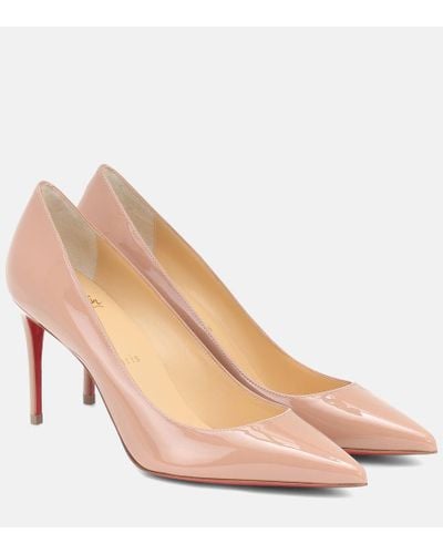 Christian Louboutin Pumps Kate 85 in vernice - Rosa