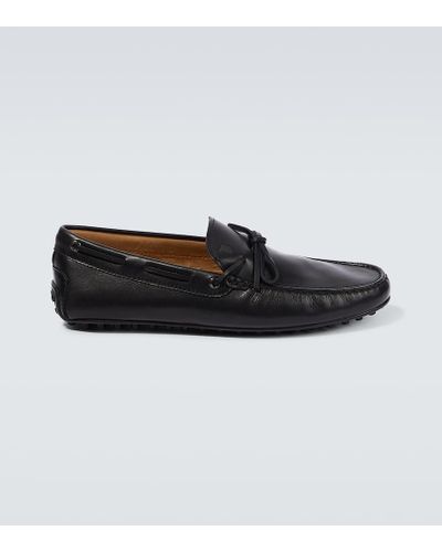 Tod's Mocassini City Gommino in pelle - Nero