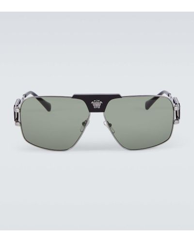 Versace Aviator-Sonnenbrille Medusa - Grau