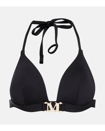 Max Mara Astra Bikini Top - Black