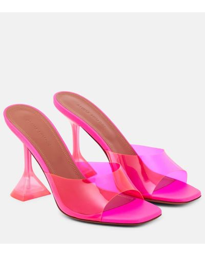 AMINA MUADDI Lupita Pvc Sandals - Pink