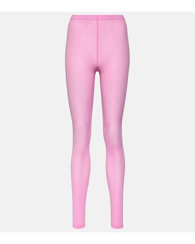 Isabel Marant Fibby Sheer leggings - Pink