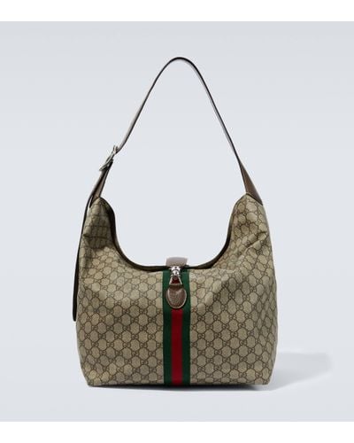 Gucci Jackie 1961 Medium Shoulder Bag - Grey