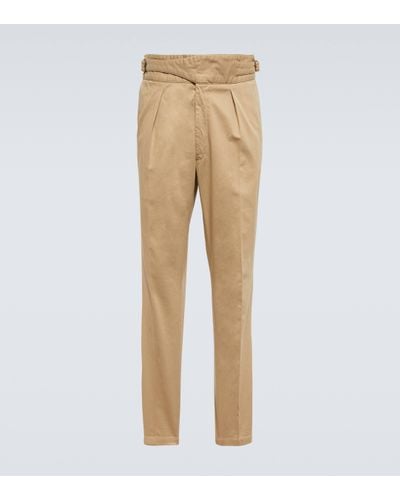 Polo Ralph Lauren Pantalon plisse en coton melange - Neutre