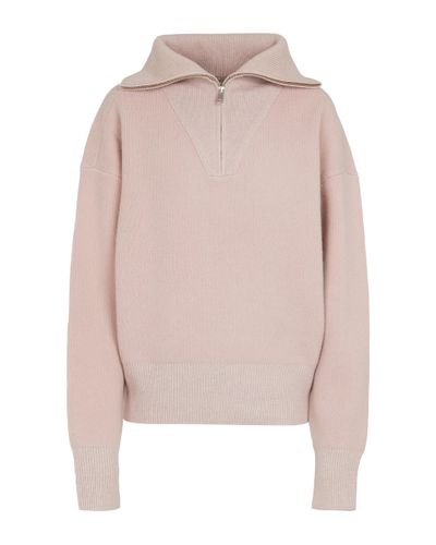 Isabel Marant Fancy Wool-blend Sweater - Pink