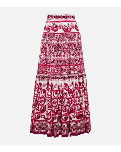 Dolce & Gabbana Skirts > maxi skirts - Rouge