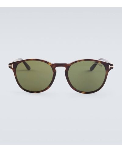 Tom Ford Lewis Round Sunglasses - Brown