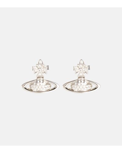 Vivienne Westwood Sorada Crystal-embellished Earrings - Metallic