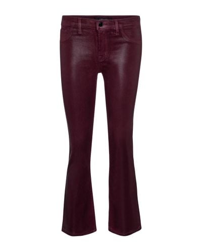 J Brand Jeans flared Selena cropped - Viola