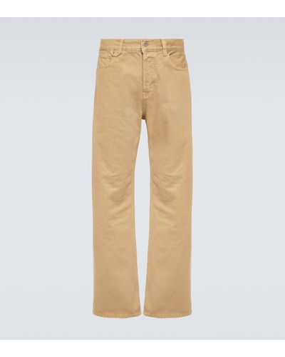 Jacquemus Mid-rise Straight Jeans - Natural