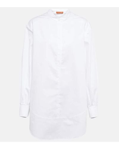 Altuzarra Amara Cotton Top - White