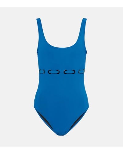 Karla Colletto Lucy Swimsuit - Blue