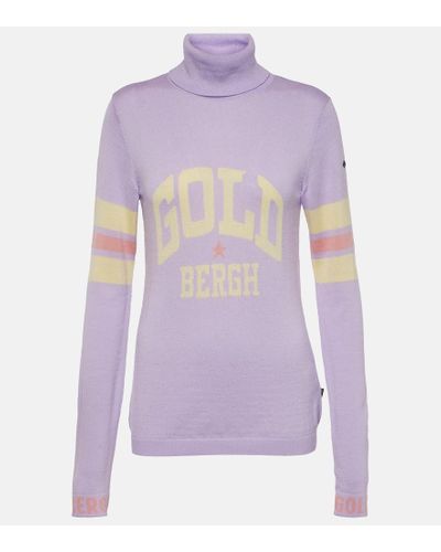 Goldbergh Biscuit Turtleneck Sweater - Purple