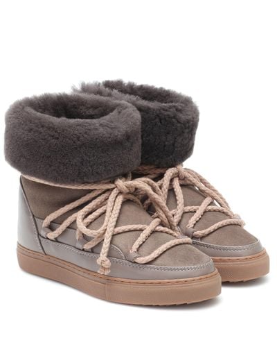Inuikii Ankle Boots Classic mit Shearling - Mehrfarbig
