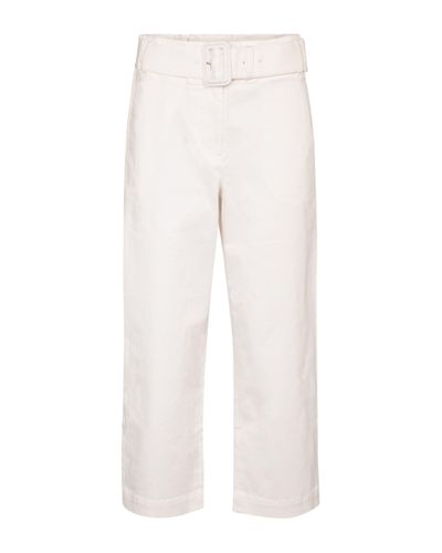 Proenza Schouler Pantalones con cinturón - Blanco