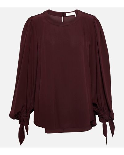 Chloé Blouses & shirts > blouses - Violet