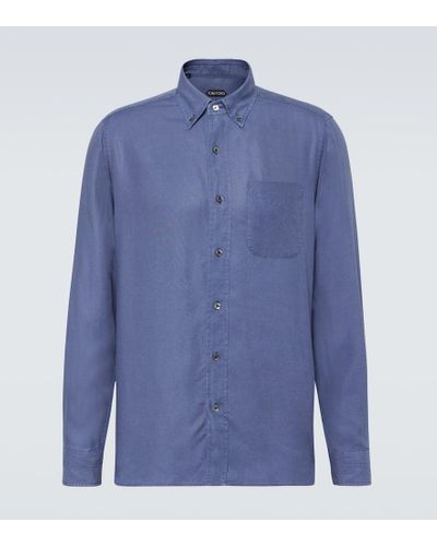 Tom Ford Camicia Leisure - Blu