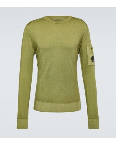 C.P. Company Pullover in lana - Verde
