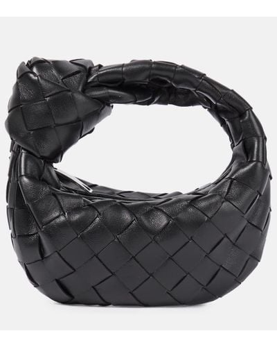 Bottega Veneta Candy Jodie Leather Tote Bag - Black