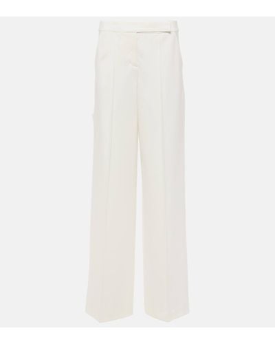 Dorothee Schumacher High-rise Wide-leg Trousers - White