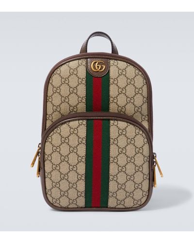 Gucci Ophidia GG Leather-trimmed Shoulder Bag - Multicolour