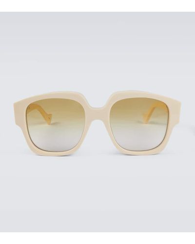 Gucci Interlocking G Square Sunglasses - White