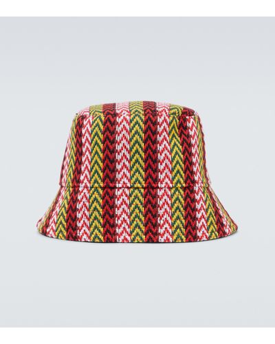 Lanvin Chevron Bucket Hat - Multicolor