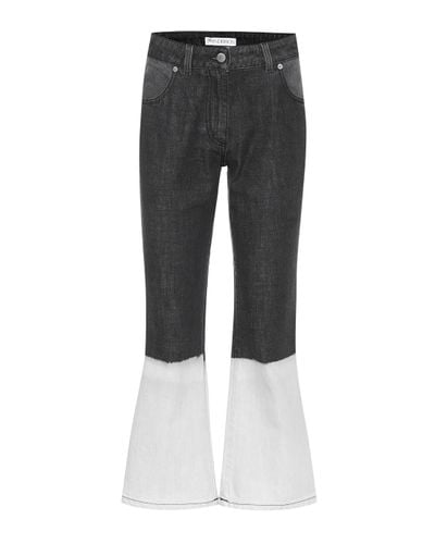 JW Anderson High-Rise Flared Jeans - Grau