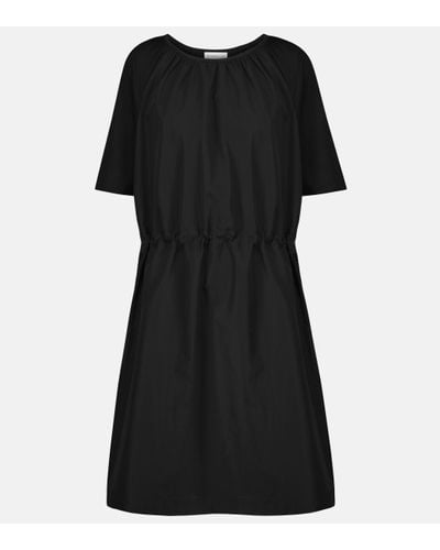 Moncler Robe en coton - Noir