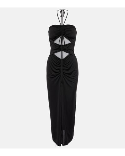 JADE Swim Kira Cutout Maxi Dress - Black