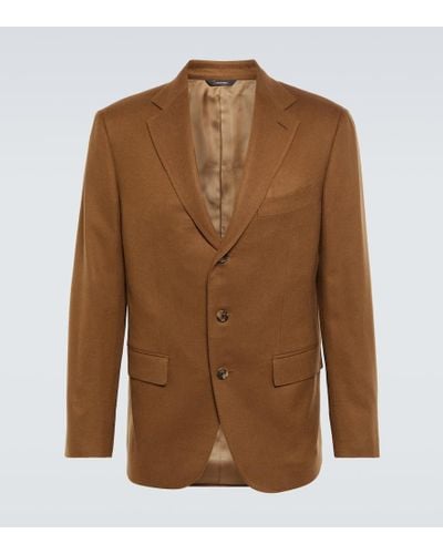 Loro Piana Torino Cashmere Blazer - Brown