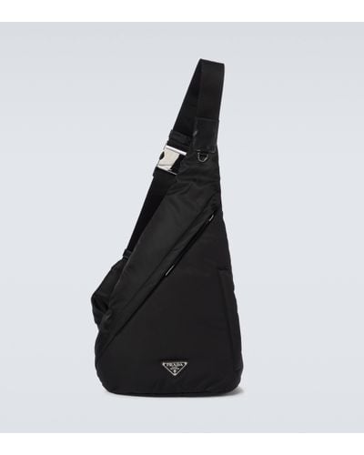 Prada Re-nylon Side Bag - Black