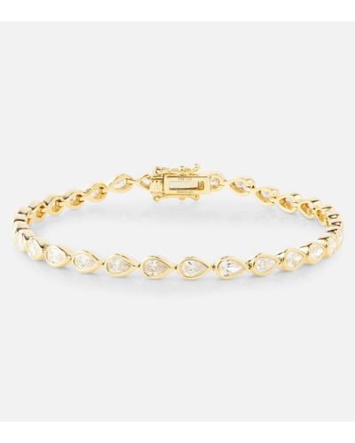Anita Ko 18kt Gold Tennis Bracelet With Diamonds - Metallic