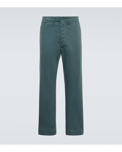 RRL Pantalon chino en coton - Vert